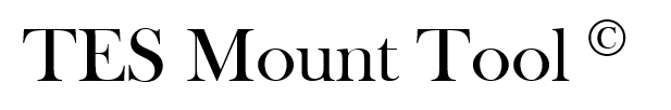 TES Mount Tool